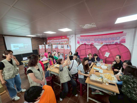 跨海交流！連江縣與桃園市透過遠端連線方式，辦理「跨海食光．女力串聯」活動，共享資源、共同成長。（圖／文：宋幸儒)
