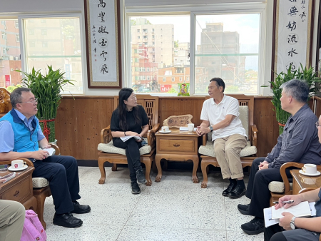 海保署長陸曉筠拜訪縣長　攜手縣府深化海洋保育合作