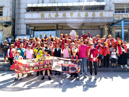 交流祈福　北竿坂里境玉皇府三太子廟福州進香啟程
