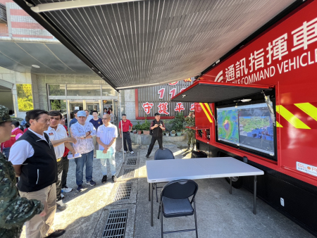 巴威颱風逼近，11日起馬祖風雨增強，縣府9日召開防颱整備會議。（圖／文：馮紹夫）