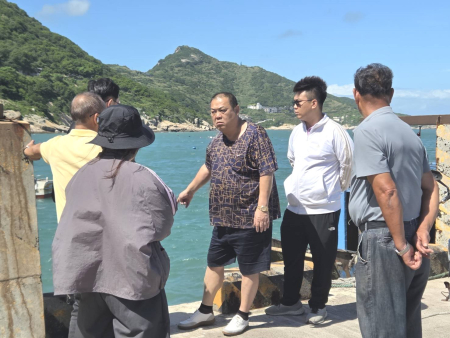 橋仔碼頭浮動平台受損　產發處現勘研議修復