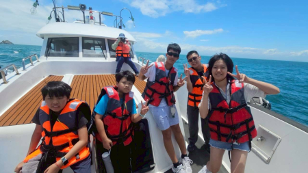 救國團暑期營隊西莒玩生態、了解在地文化及戰地風情，體驗不一樣的生活，留下人生中難忘的回憶。（圖／文：宋幸儒）