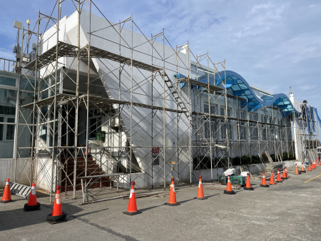 西莒客運碼頭旅運安全設施改善工程動工