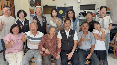 曹依菊歡度93歲生日　縣長登門祝壽送暖