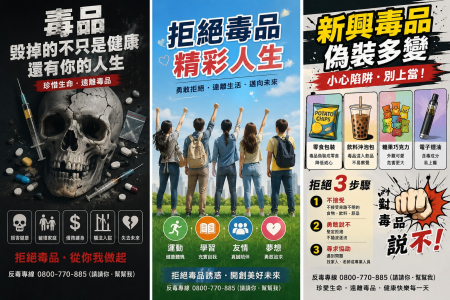 健康話題／拒絕毒品，守護健康人生──反毒宣導