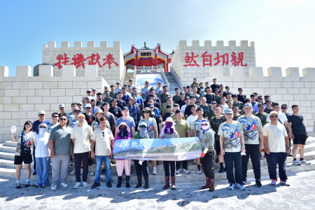 迎越野賽　東引軍民攜手淨灘！