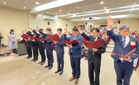 國中小校長布達交接　八月一日正式就任　縣長勉肩負教育使命