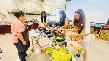 「新住民親子廚房」　共享健康料理幸福滋味