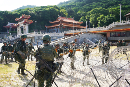 漢光42號演習　馬防部實施要港防衛演練