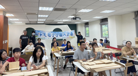 動手做木書架　「小小職人體驗」南、北竿開課