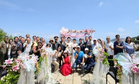 「愛在馬祖」聯合婚禮　2對新人芹壁許下終身承諾