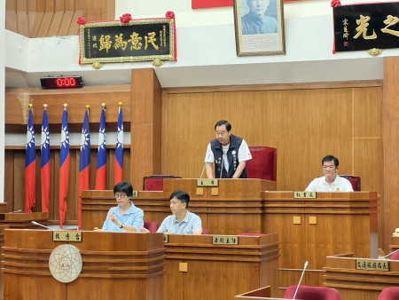 縣議會臨時會9月7日至9日召開