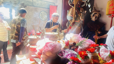 莒光坤坵趙大王廟舉行「半年福」　祈求境內平安