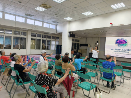 「心」情防潮「胃」你加油講座　提供實用健康知識