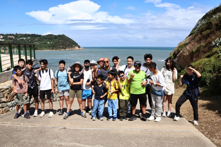 用雙腳感受土地溫度　23人徒步旅行團走遍馬祖