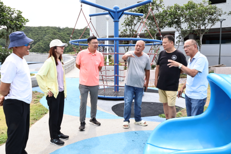 介壽白馬王公園共融遊具明開放