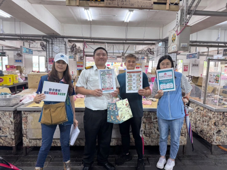 中元節肉品需求旺　縣府聯合查核獅子市場把關食安