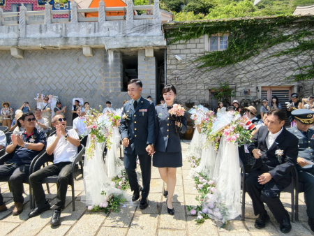 芹壁締緣　幸福綿延。（圖與文：鄭禮頤）