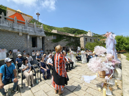 芹壁締緣　幸福綿延。（圖與文：鄭禮頤）