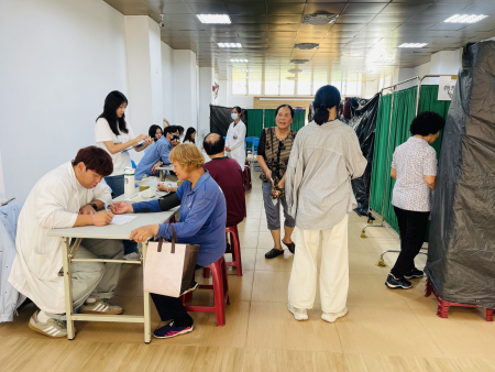 北醫醫療服務隊西莒送健康　免費診療＋衛教宣導，大獲好評