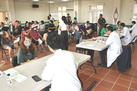 台灣頭痛學會來馬義診　135位鄉親受惠