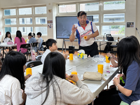「科普」巡迴到校服務　馬祖學子玩出科學力