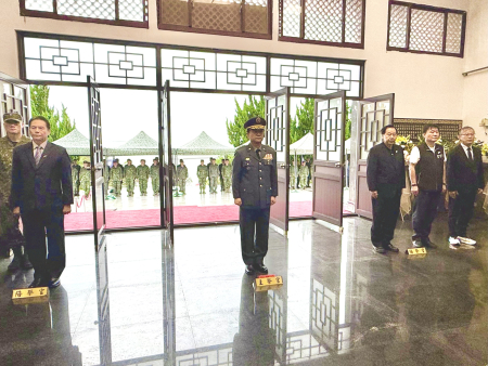 馬防部、縣府舉行國軍陣亡將士秋祭典禮