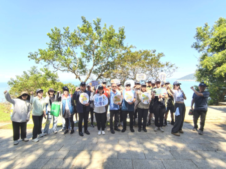 手護大坵工作假期啟動　打造梅花鹿友善棲地