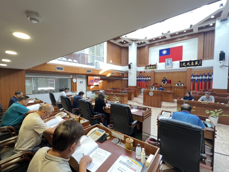 縣議會召開第8屆第7次臨時會