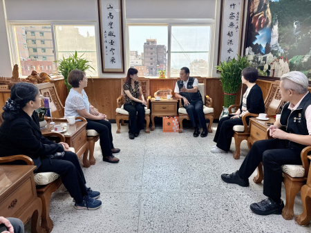 基隆市審計室率團抵馬　拜會縣長交流縣政