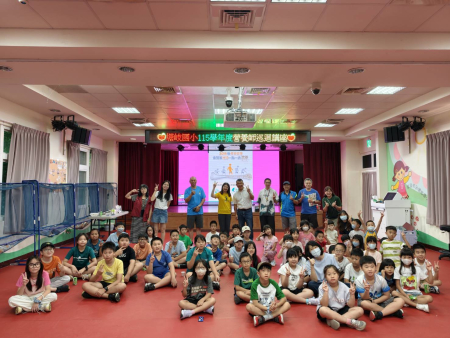 全縣國中小營養巡迴講座前進北竿　傳授骨骼保健