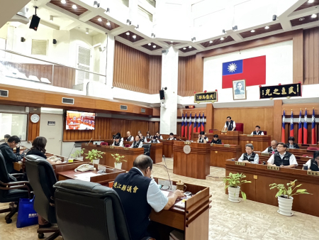 縣議會第8屆第7次臨時會閉會