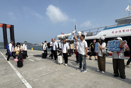 迎接縣運　東引鄉代表隊抵南竿備戰