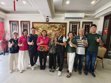 馬祖百歲人瑞再＋1　白沙黃水妹歡度生日