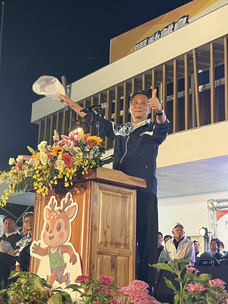 第11屆離島三縣聯合運動會暨115年連江縣運動會10月3日晚間在福澳運動場盛大開幕；上千名選手在馬祖競技，寫下離島運動交流新篇章。（圖／文：馮紹夫）