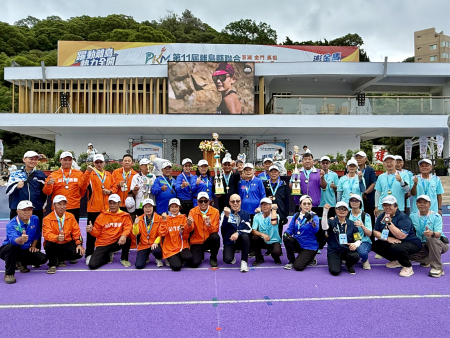 馬祖首度舉辦離島運槌球賽，澎湖隊發揮團隊戰術與高超球技勇奪冠軍。（圖／文：王致潔）