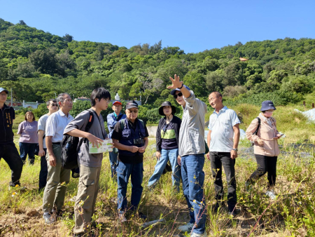 塘岐發現「文化遺留」　文化處展開現地踏查