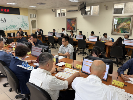 連江縣政府召開115年第26次主管週報。（圖／文：王致潔）
