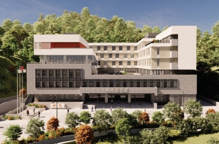 連江縣政府新建聯合辦公大樓開工動土典禮10月16日上午10時，在南竿鄉舊體育館原址基地舉行。（圖：行政處）