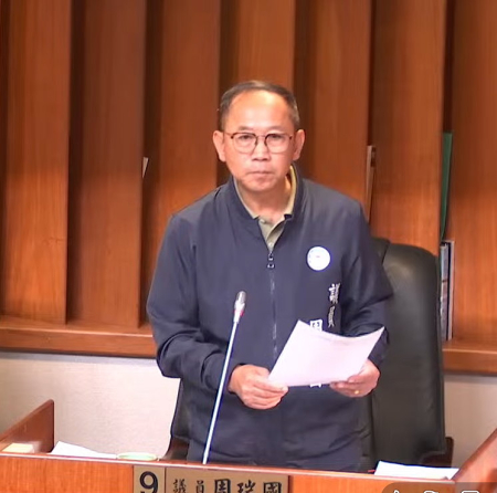 周瑞國建請提高長照站經費　質詢北竿重大工程進度