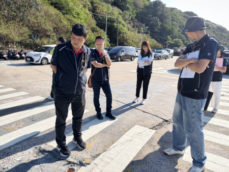 北竿鄉政考察　鎖定道路安全、公共設施維護