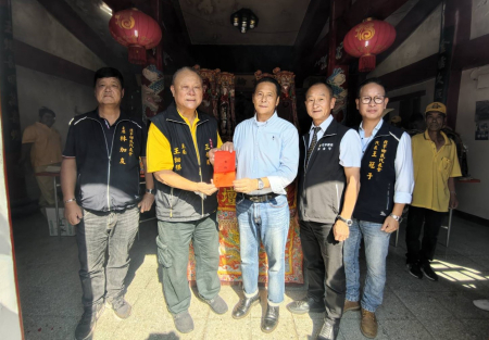橋仔「正乙玄壇公」聖誕　縣長祝壽祈村境平安