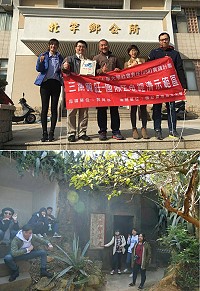 　海大師生北竿拍攝觀光行銷微電影與設計文創商品，協助推銷馬祖觀光。（圖：海大提供）