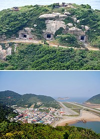 馬管處接管北竿短坡山營區,特色景區計畫今年也啟動,明年下半年遊客有機會登山頂賞美景。(圖/文:陳鵬雄)