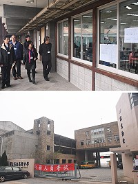 107年地方特考登場,首日到考率59.66%,考試委員陳皎眉、監察委員楊芳婉在工作人員陪同下巡視考場。(圖/文:馮紹夫)