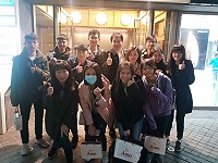 縣府教育處14日前往台北市舉辦師資培育公費生關懷活動,主動關心、了解師資培育生在台學習及生活狀況。(圖:教育處)