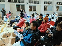 連江縣政府推動形塑東引人文地景街區幸福設施計畫,辦理初步說明會及聽取蒐集聚落居民意見。(圖:東引鄉公所)