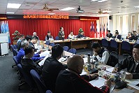 　高分檢召開金馬地區安居緝毒督導會議，強化毒品查緝機制，建構安居無毒環境。（圖：福建高等檢察署金門檢察分署）