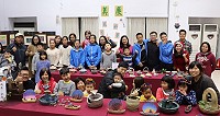東莒國小提前歡慶耶誕節,度過溫馨又歡樂的平安夜。(圖/文:蔡夢玲)