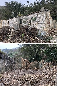 軍方早年在橋仔徵用民宅使用的高辦處近日展開環境整頓,喚起許多高登退役官兵難忘的回憶。(圖/文:陳鵬雄)